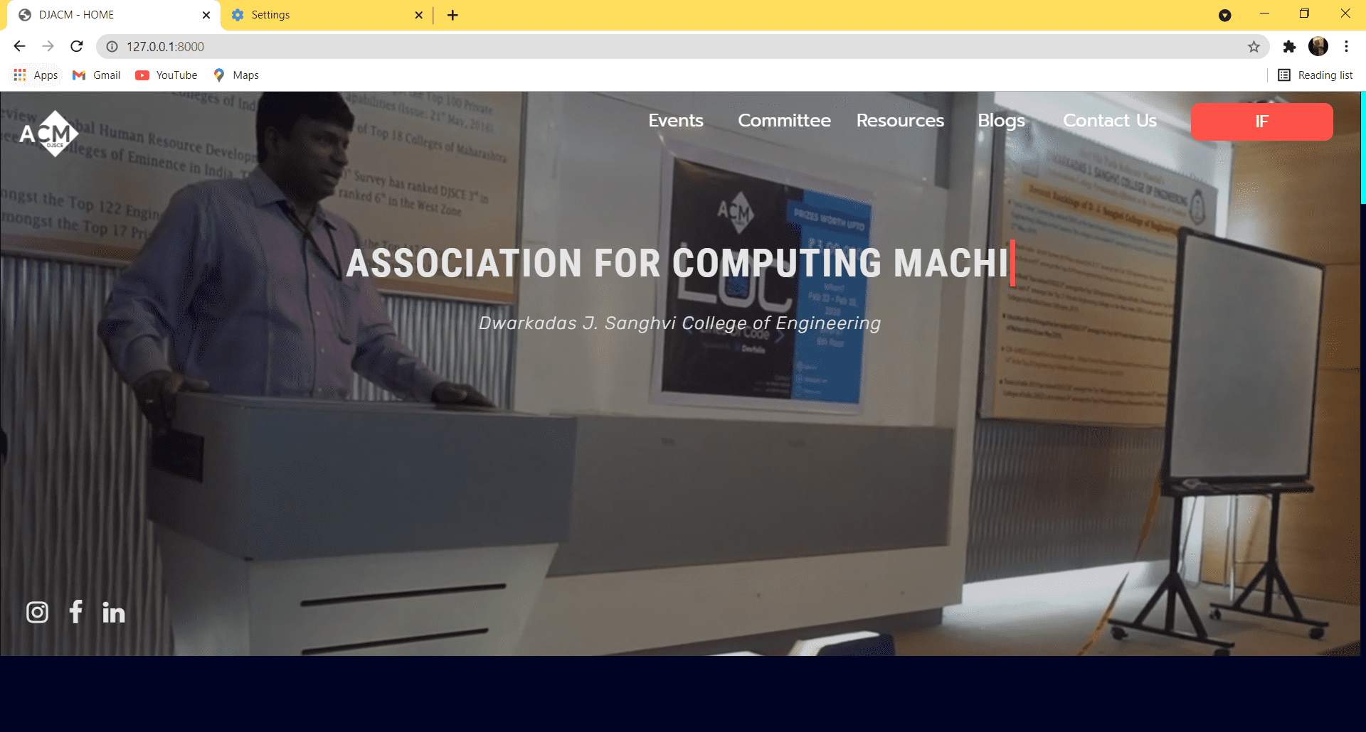 DJ ACM Website