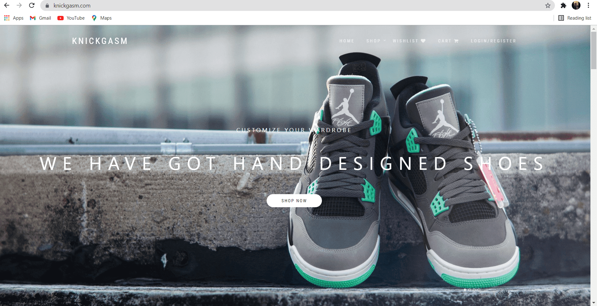Knickgasm E-commerce