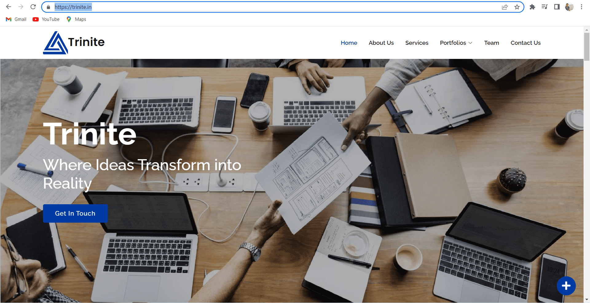 Trinite Website